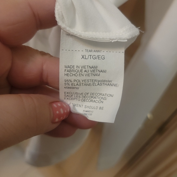 NWOT Mens Sz XL Under Armour White 1/4 Zip Pullover University Notre Dame Shirt - Picture 5 of 9